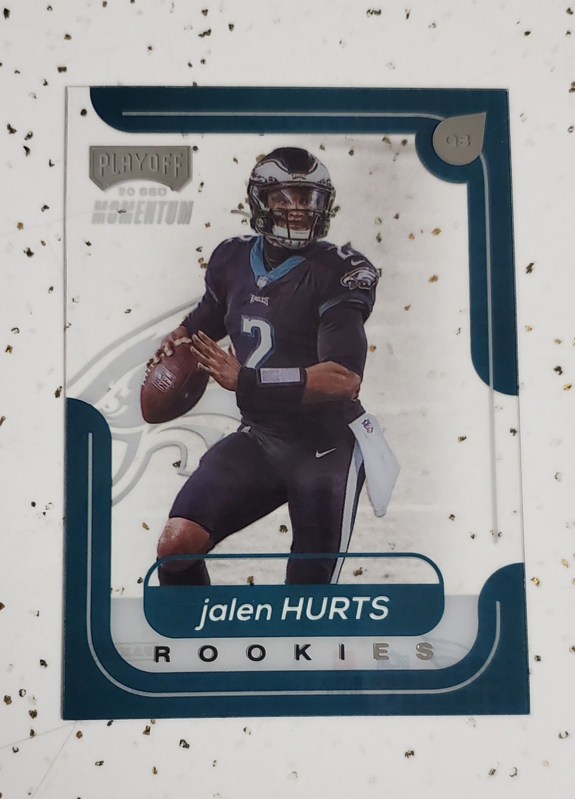 2020 Panini Chronicles - Playoff Momentum Rookies Jalen Hurts #M-18 (RC)