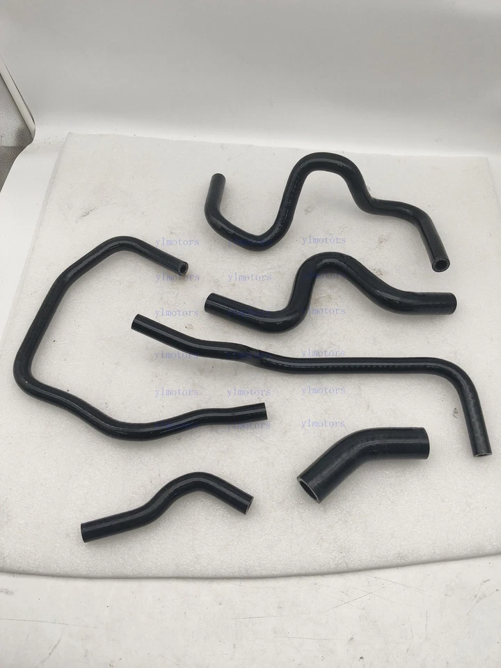 Silicone Radiator Hose Kit Black For Toyota Celica GT GT-S 00-05 Foto 3 de 3