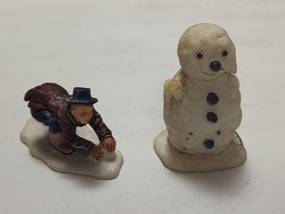 Lemax Christmas Village Collection - 3 Different Figurines (Or is it 4?)