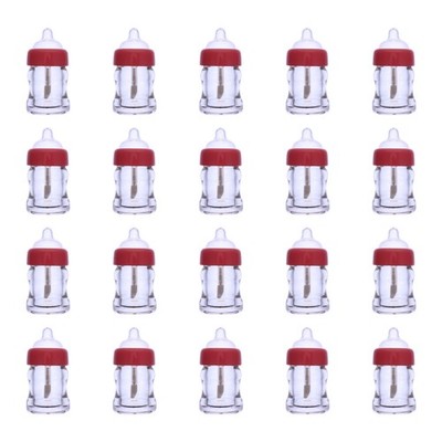 20pcs leere Lipgloss -Röhrchen Mini Clear Container für Lippenstiftproben