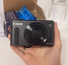 Canon PowerShot SX610HS Digital Camera 20.2MP 18x Optical Zoom WiFi  NFC -Black