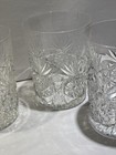 Set Of 4 “Old-Fashioned” Spirits Cut Glass Tumblers. — photo 4