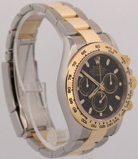 2020 PAPERS Rolex Daytona BLACK Two-Tone Stainless 18K Yellow Gold 116503 BOX 4
