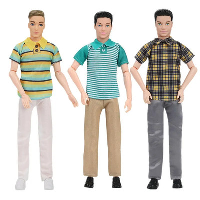 30Cm Fashion Ken Doll Full Set 1/6 Multi Jonts Movable Boyfriend with Clothes Su