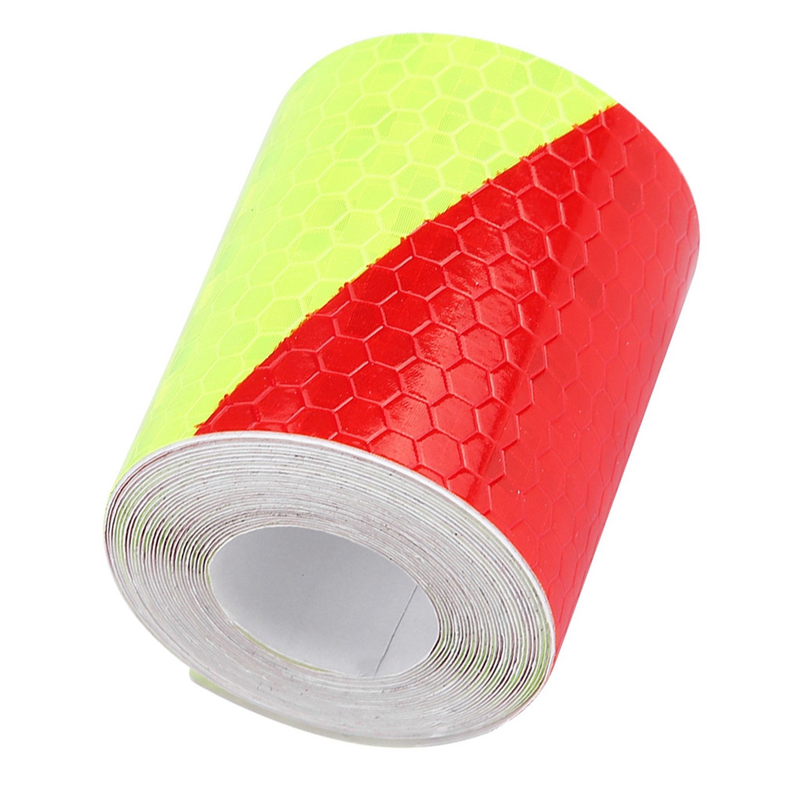 Fluorescence Red 5cm * Reflective Warning Tape Sticker Strip Decal For Car Au.