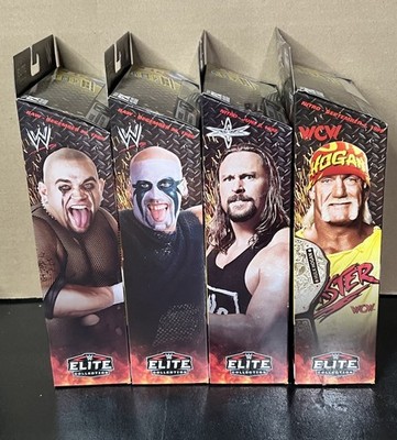 WWE Elite Monday Night Wars Complete Set of 4, (Series 11) w/ Rick Rude BAF