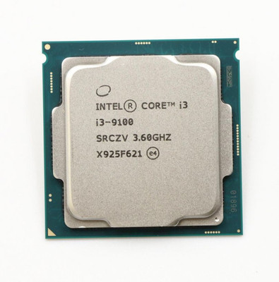 Intel  Core  i3-9100 Prozessor CPU 3.6 GHz (4,2GHz) Quad-Core