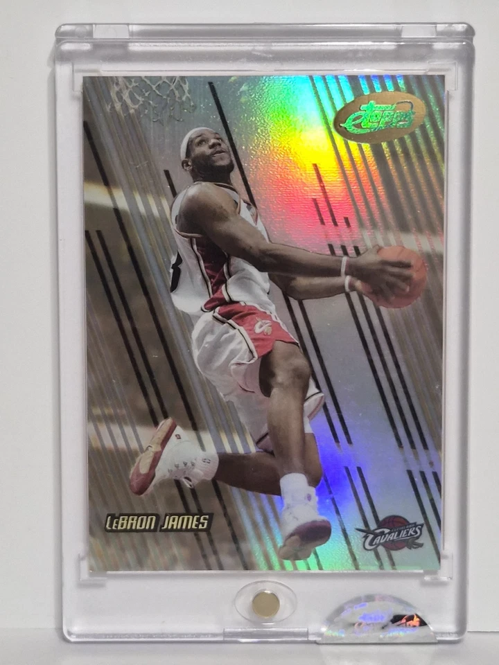 2006-07 eTopps Lebron James Card #398/999 Cavaliers Lakers NBA Basketball - Image 3 of 4