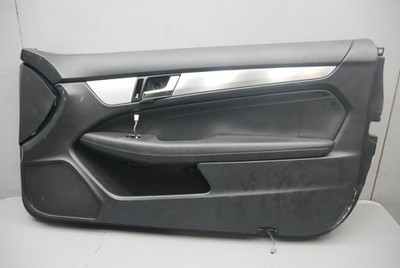 2012-14 Mercedes W204 C250 C350 Coupe Front Right Interior Door Panel Black OEM