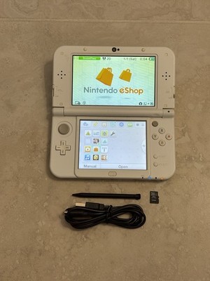 New Nintendo 3DS LL XL Pearl White Region Free USA Seller  Top IPS