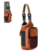 Magnetic Gym Bag, Water Bottle Carrier Holder with Phone Pocket Adjustable ...