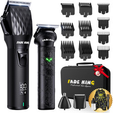 Professional Hair Clippers for Men - Cordless Beard Trimmer  Nose