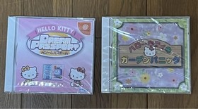 Dreamcast HELLO KITTY PINK HKT-3000 Console set SEGA Retro Game from japan NEW