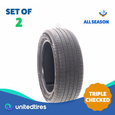 Set of (2) Used 235/55R19 Nexen N'FERA Supreme S EV Noise Reduction - 7.5/32