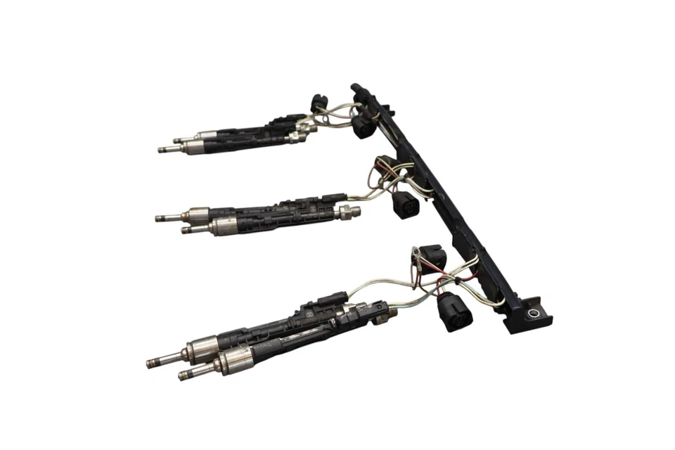 14-18 BMW X5 X6 motor a gasolina injetor de combustível conjunto de 6 1407211806 fabricante de equipamento original - Imagem 4 de 4