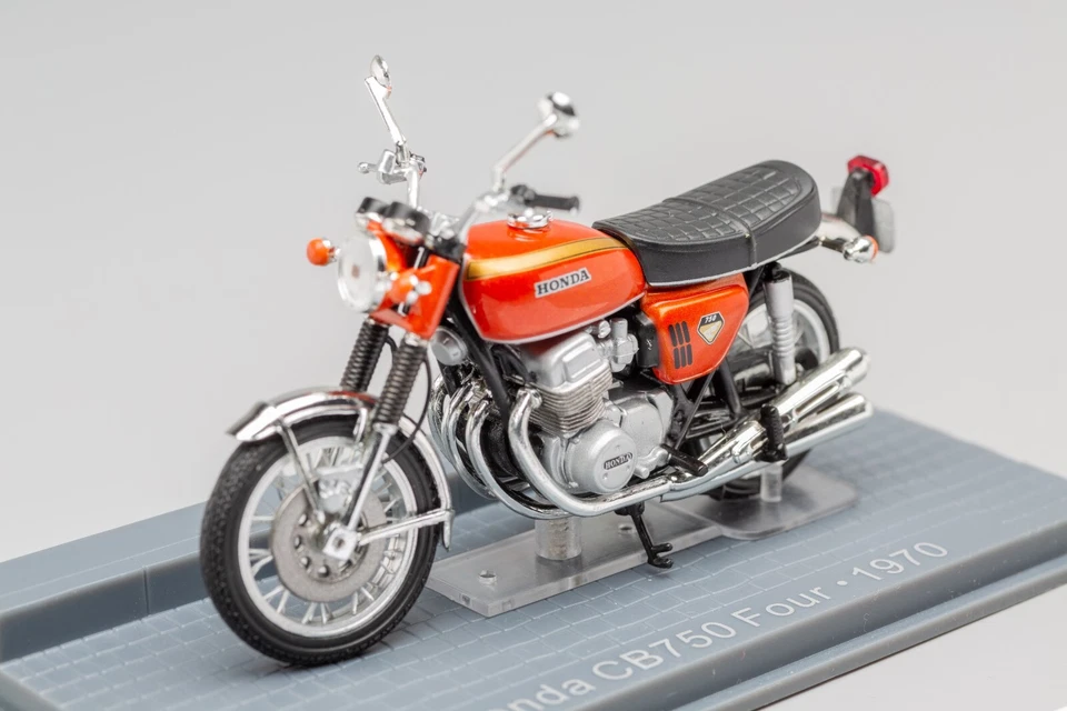 Honda CB 750 Four Orange 1970 IXO/Altaya 1:24 - Imagen 2 de 4
