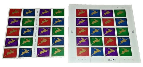 Malcolm X Black Heritage Sheet of Twenty 33 Cent Postage Stamps