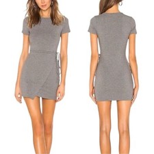 SUPERDOWN Gwinne Jersey Wrap Mini Dress. Size Large