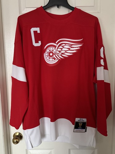 Mitchell & Ness Men’s XL Gordie Howe Mr. Hockey Detroit Red Wings Jersey NEW
