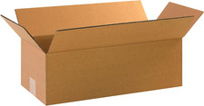 18 X 8 X 6 Corrugated Cardboard Boxes, Long 18"L X 8"W X 6"H, Pack of 25  Shipp