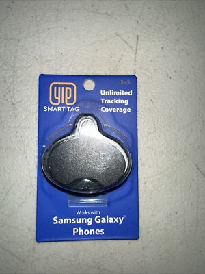YIP Smart Tag Pet ID Tag & Tracker Black - For Samsung Galaxy Phones