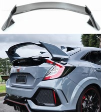 For 2017-2021 Civic Hatchback Fk4 Fk7 Fk8 Type R Style Spoiler Wing Glossy Black