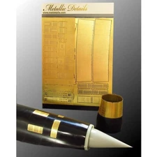 SR-71 Blackbird Grides & Jet Nozzles (for Testors, Italeri) Scale 1:48 Photoetch