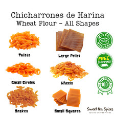 Duros Shapes - 5 lb Bag - Chicharrones de Harinas - Duritos - Party Pack - Raw