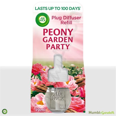 AIR WICK PLUG IN REFILL - PEONY GARDEN PARTY - LIMITED EDITION - FLORAL