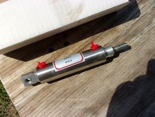 Allenair Pneumatic Air Cylinder A 7/8" Bore 2" Stroke 3/8" Shaft Stainless 1012