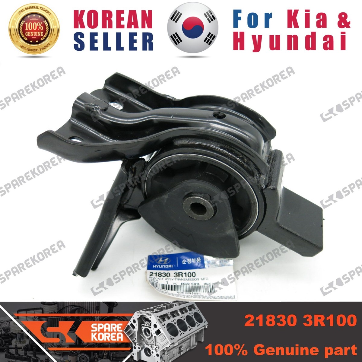Genuine/OEM 218303R100 BRACKET ASSY-TRANSAXLE MTG for Kia K7