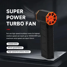 Turbofan 130,000RPM Brushless Motor Lithium Violent Fan Cleaning Tool D0H0