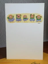 Vintage Carlton "Just A Little Victory Dance..." Congratulations Greeting Card