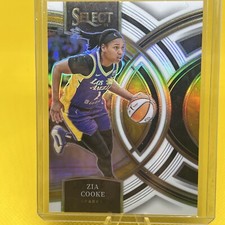 13/99✨2024 Panini WNBA Select ZIA COOKE #187 Premier White Prizm Sparks MWI2