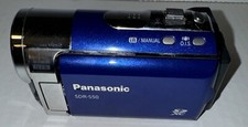 Vintage Panasonic SDR-550 Handheld Camcorder Untested No Cords Parts Or Repair