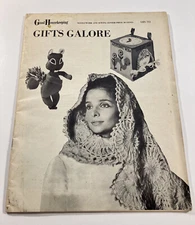 Vintage 1963 Good Housekeeping Magazine Gifts Galore Sewing