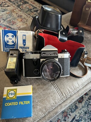 Vintage Hanimex Praktica Super TL Camera Bundle