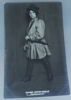 Foto-Autogrammkarte Theater- und Film-Schauspieler Willy Ulmer um 1920 (109654)