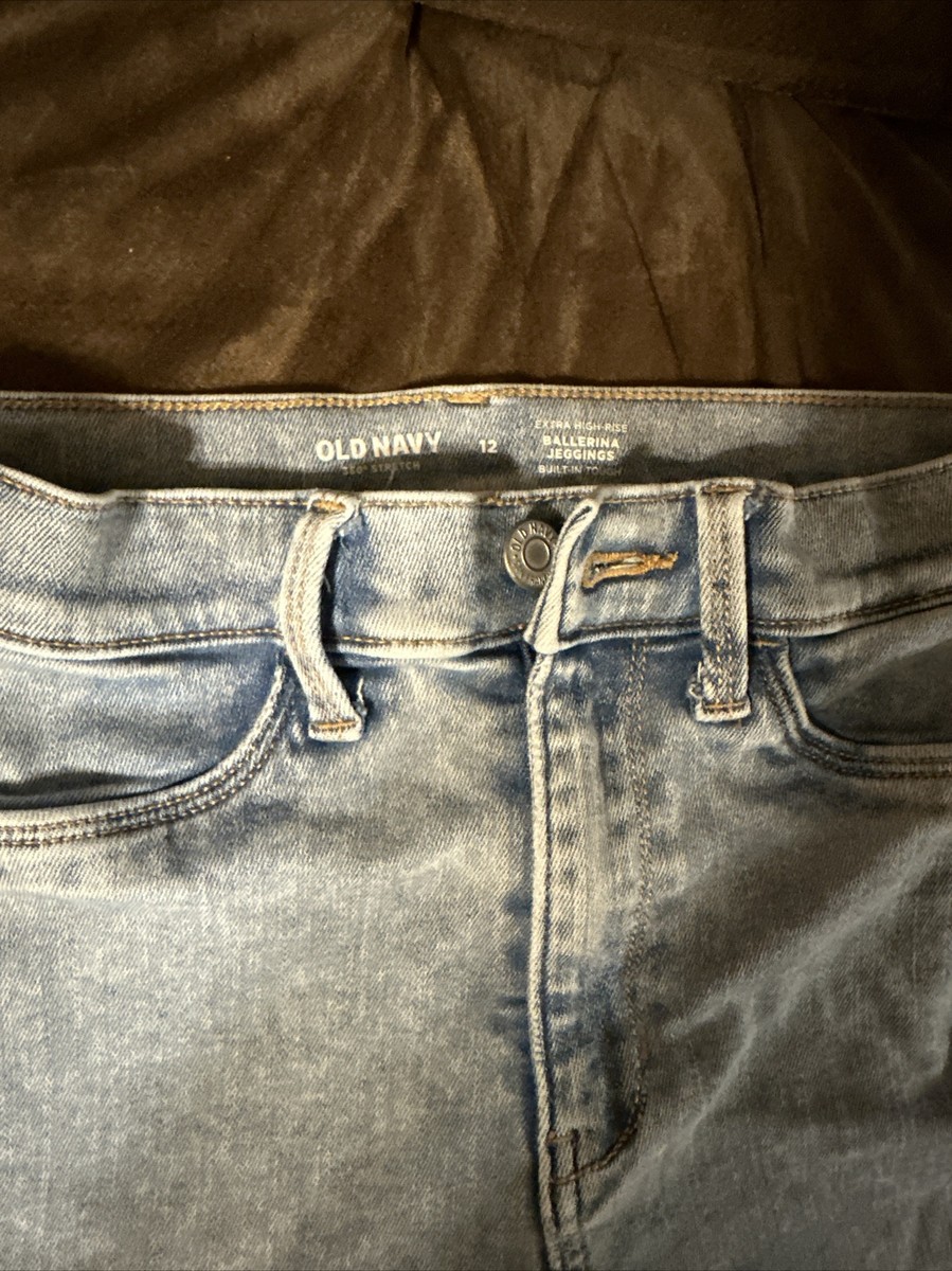 Jeans Ballerina Jeggings Crop Old Navy Taille 12 Fille - Occasion Très Bon état