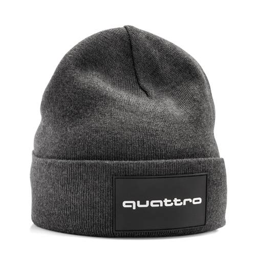 Genuine Audi Knitted beanie, grey 