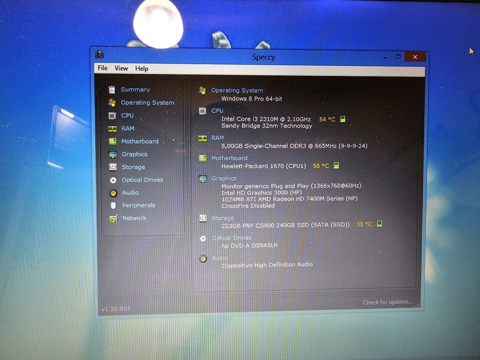 HP PAVILION G6 notebook 8gb ram ssd 240gb core i3  (6) - Immagine 2 di 4