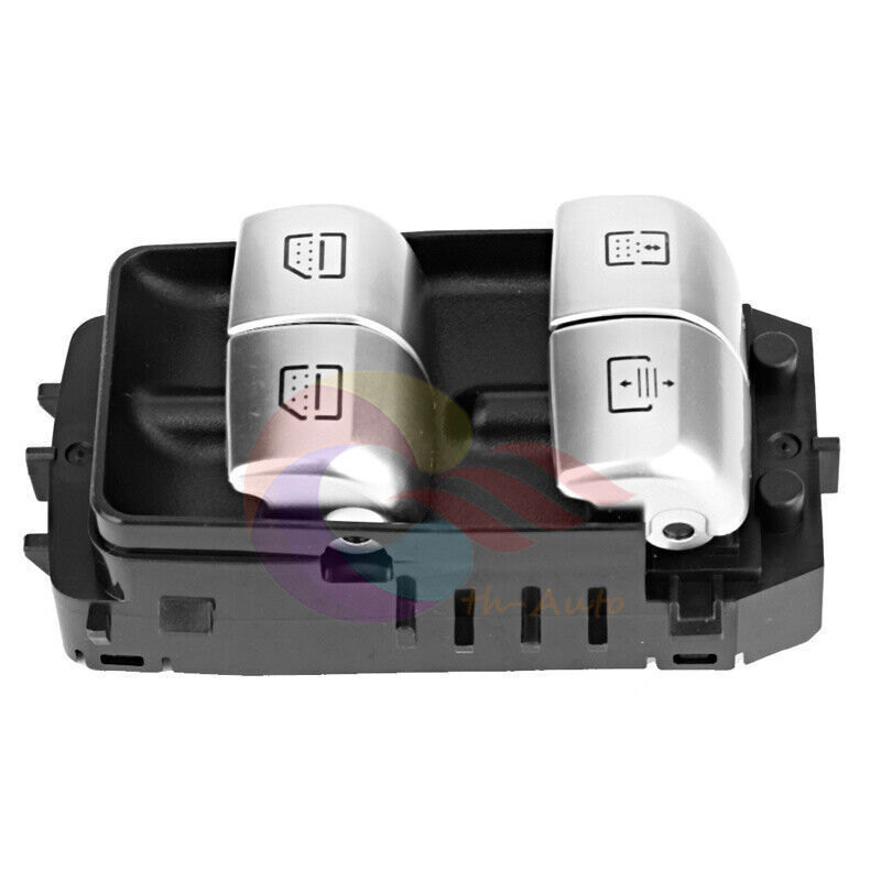 Yjin store Auto Multifunctionele Stuurwiel Knop Compatibel Met Mercedes Benz W221 S- Klas S280 S300 S350 S400 (Color : Grey