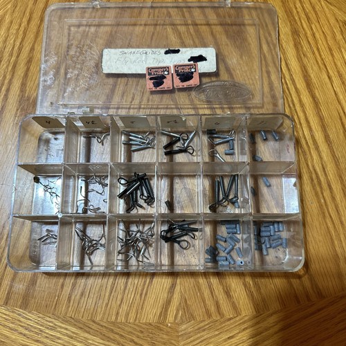 60 Vintage Assorted Fly Rod Building Replacement Eyelets Line Guides