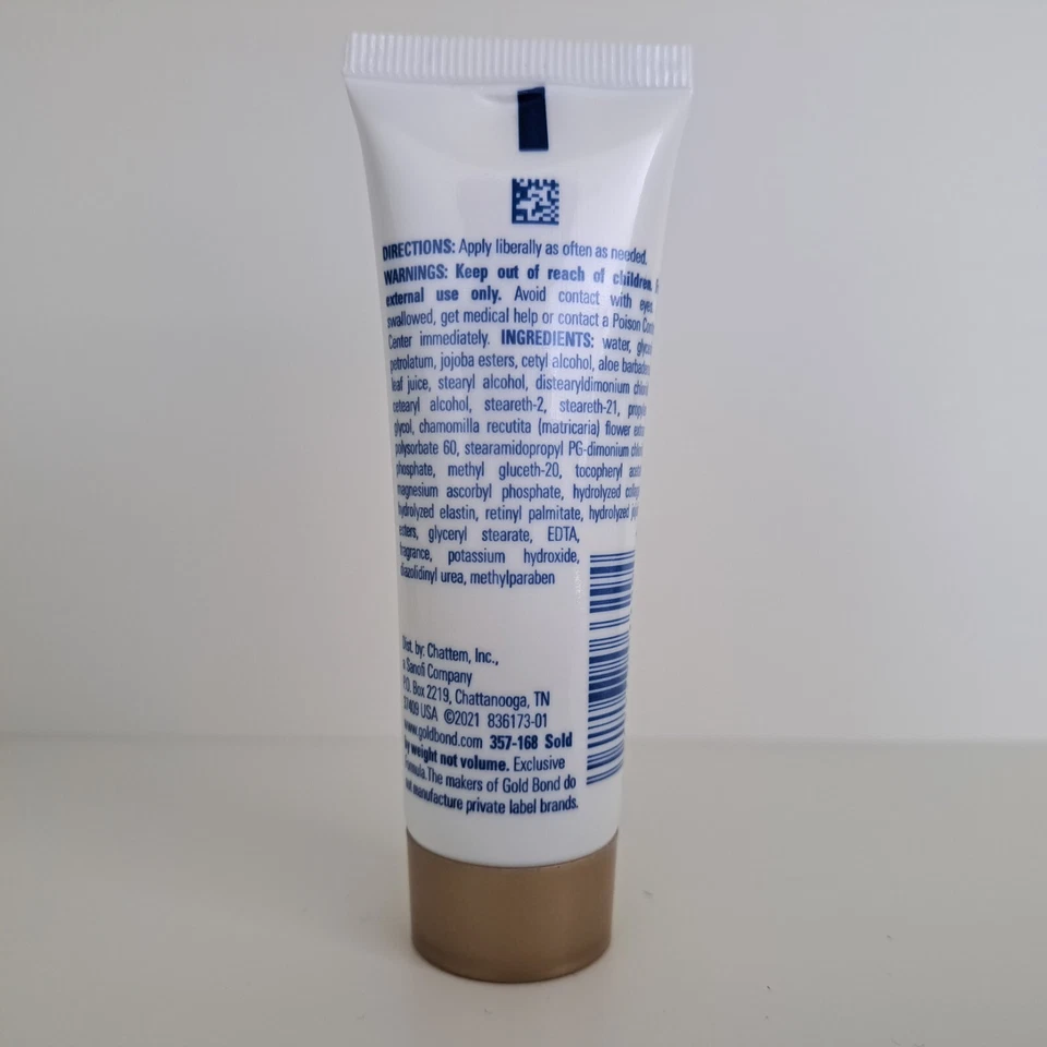 GOLD BOND Heilend Feuchtigkeitsspendend Creme, mit Aloe, 28 G (5 Pack), UK - Bild 3 von 4