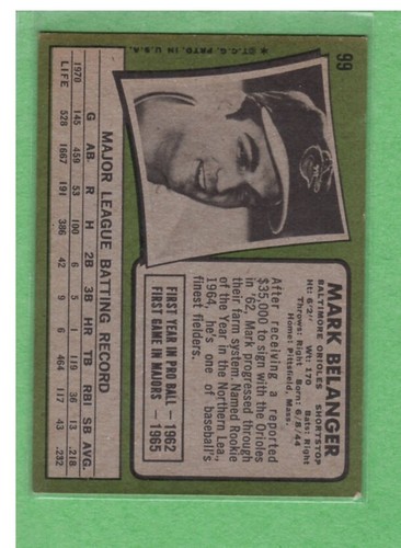 1971 Topps Baseball Series 1 complete your set - Picture 176 of 228