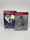 Kingdom Hearts 1 and 2 PS2 PlayStation 2 Bundle Lot - Greatest Hits Manuals