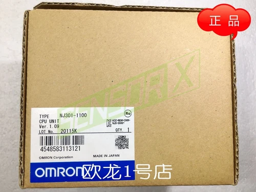 1PC New Original Omron NJ301-1100 CPU UNIT NJ3011100 Expedited Shipping