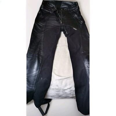 Richa Freedom Ladies Leather Motorcycle Trousers Size 12 UK