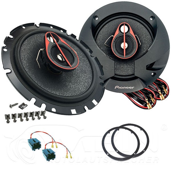 Pioneer Lautsprecher FüR Peugeot 806 1994-2002 Heck Hinten TüR 3-Wege 250W #Brix-image