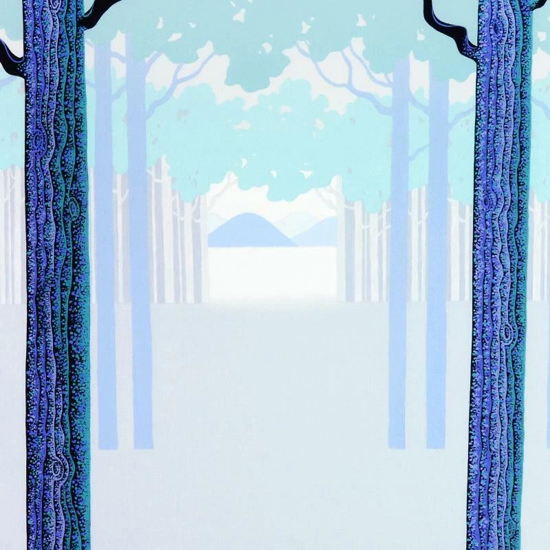 Жикле на холсте ограниченный выпуск Larissa Holt "Blue Morning" - Изображение 2 из 4